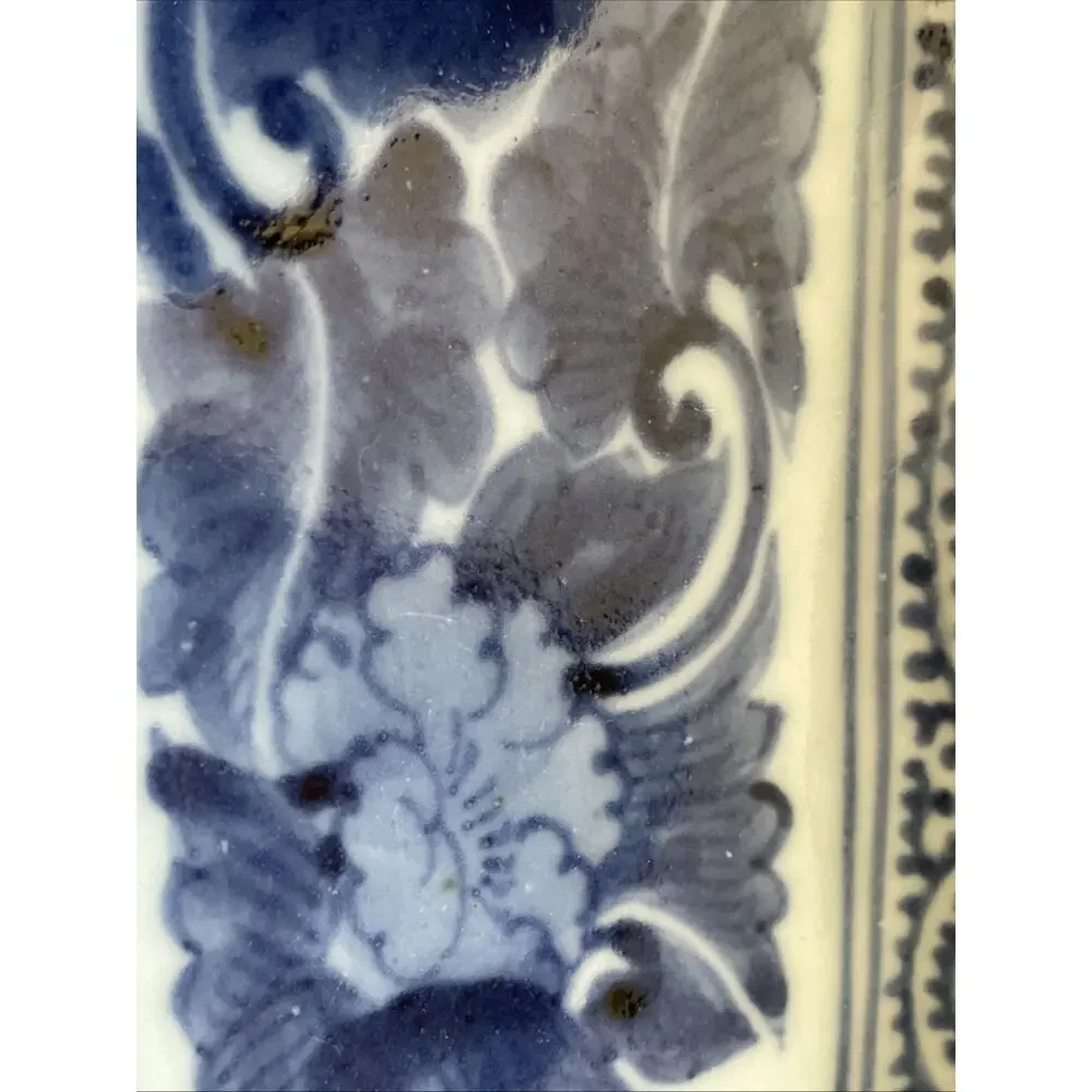 Old Imari Decorative Plate - Vintage Sushi Japanese Porcelain 8 1/2x4 1/2